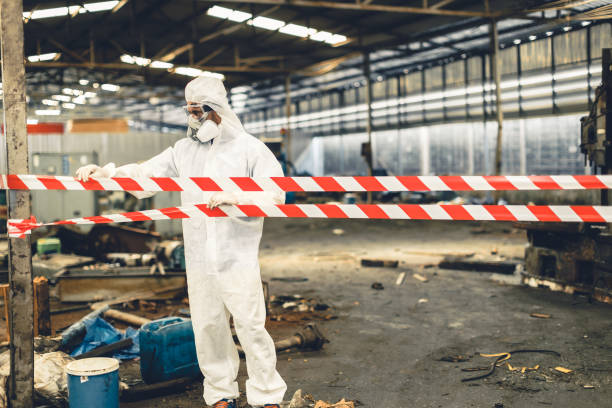 Professional Drug Lab Cleanup technician working in Darrington, WA